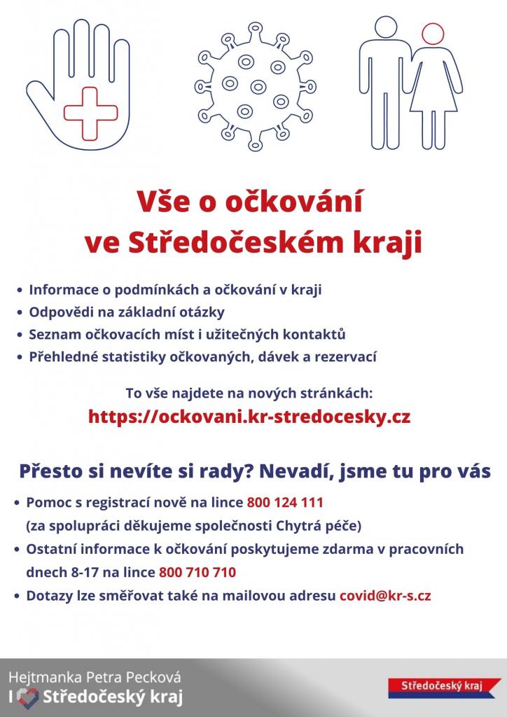 Vše o očkování ve Středočeském kraji