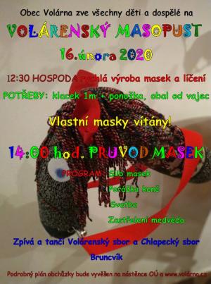 Masopust Volárna
