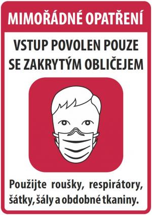 plakát rouška